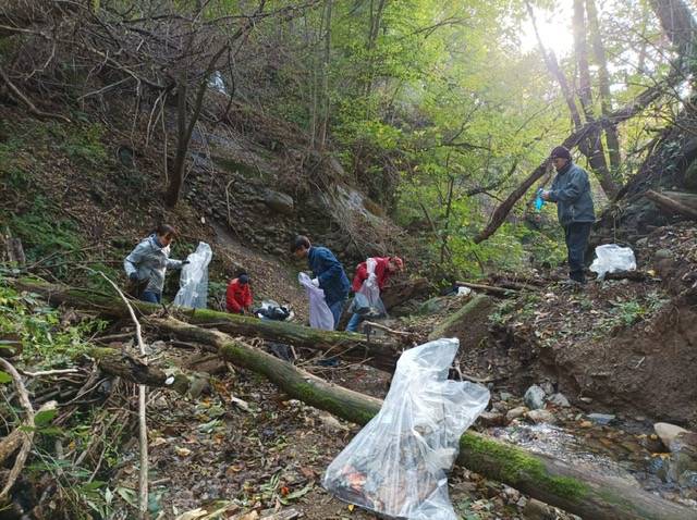 La pulizia del torrente Bustecche