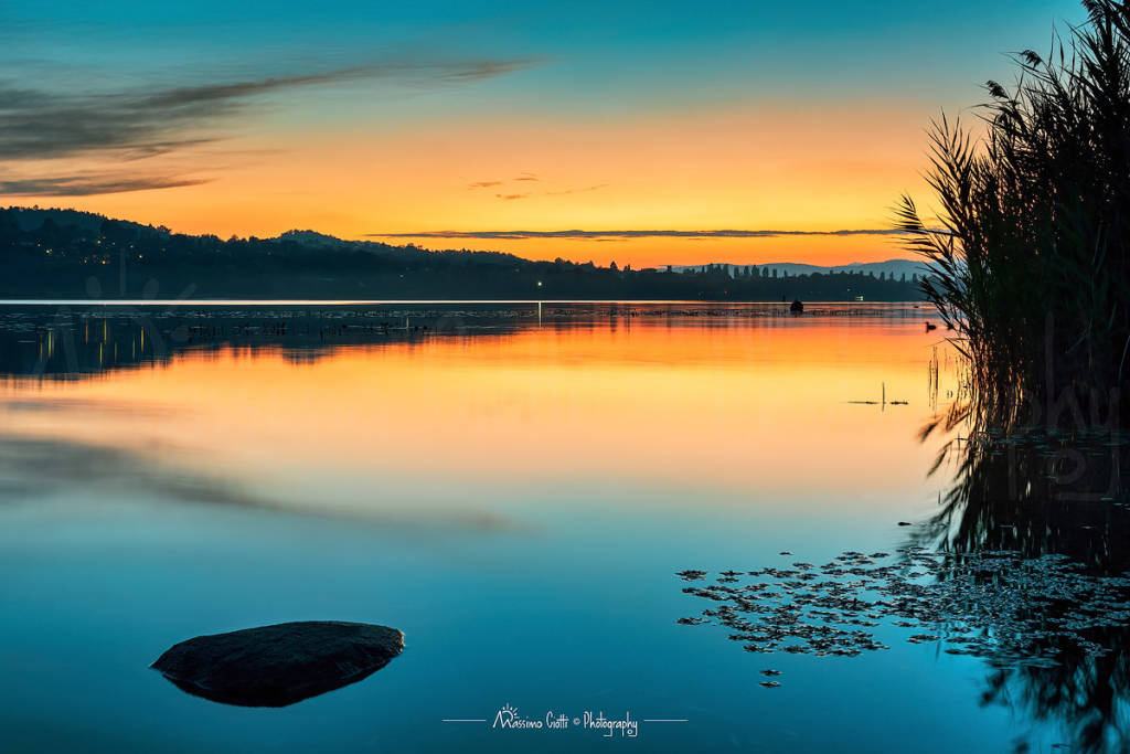 Tramonto alla Schiranna