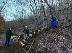 La scala per la nuova cava di molera della Valle del Lanza