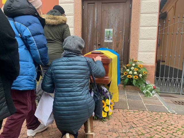 L\'ultimo addio a Benjamin Galli nella sua Bedero Valcuvia