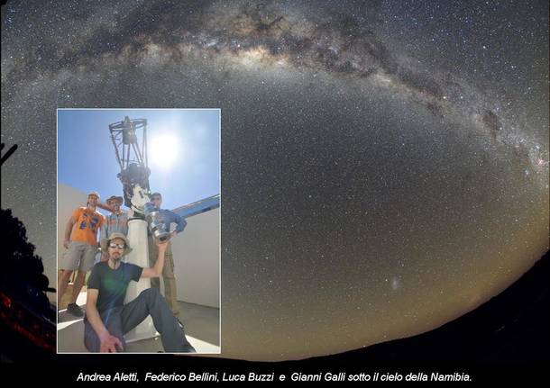 cielo namibia gruppo astronomico tradate