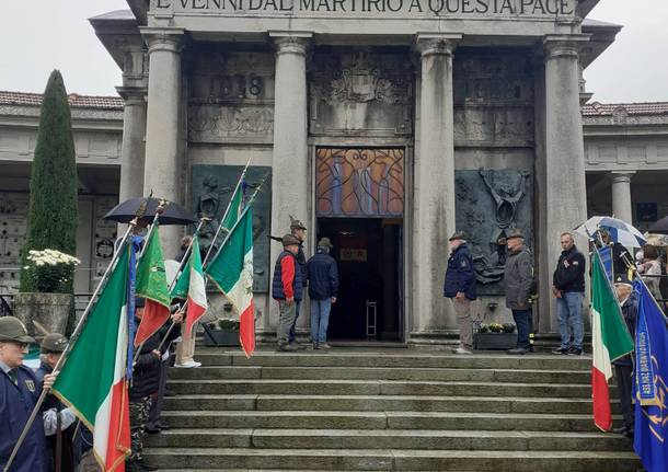 Commemorazione caduti delle guerre al cimitero di Belforte 1 novembre 2022
