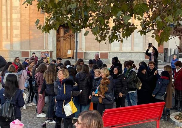 flash mob busto garolfo violenza donne