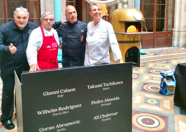 Il maestro pizzaiolo di Nerviano Paolino Bucca alla regia del World Stars pizza & Port Wine