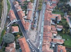 Il nuovo look di via Garibaldi a Gavirate