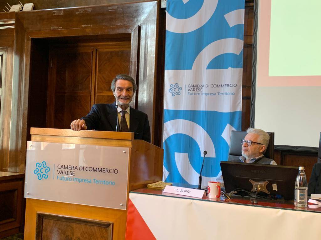 Il presidente di Regione Lombardia Attilio Fontana apre Festival Glocal