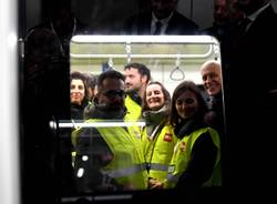 Inaugurazione metro M4 Milano