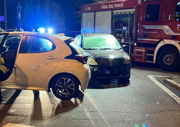 Incidente in via Novara a Legnano 