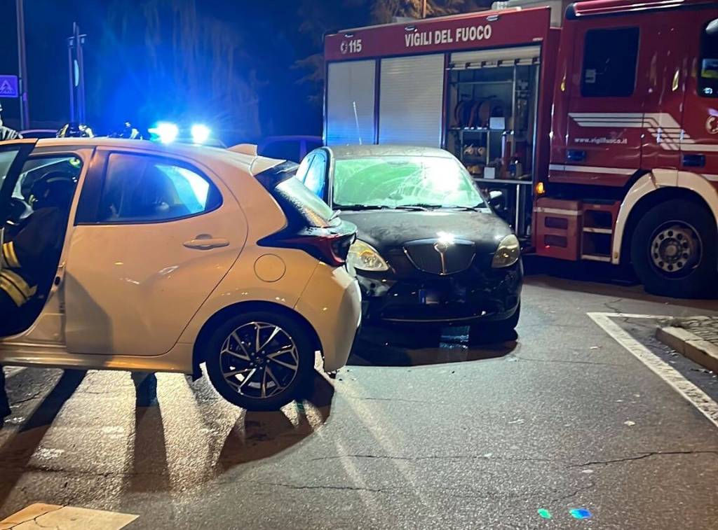 Incidente in via Novara a Legnano 