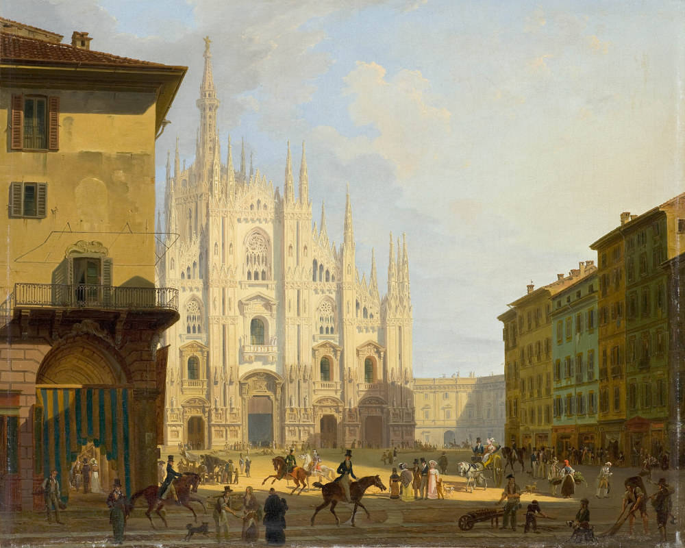 La mostra "Milano da romantica a scapigliata"
