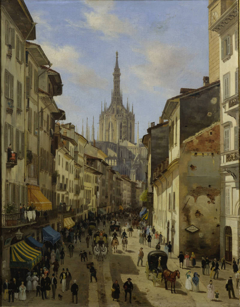 La mostra "Milano da romantica a scapigliata"