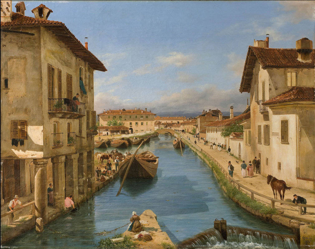 La mostra "Milano da romantica a scapigliata"