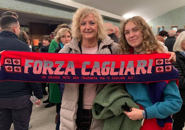Varese, Leggiuno e Cagliari unite nel nome di Gigi Riva