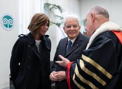 La visita del presidente Sergio Mattarella all'Università dell'Insubria