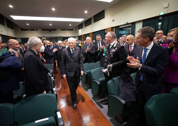 La visita del presidente Sergio Mattarella all'Università dell'Insubria