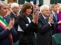 La visita del presidente Sergio Mattarella all'Università dell'Insubria