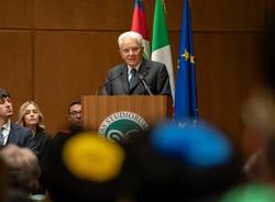 La visita del presidente Sergio Mattarella all'Università dell'Insubria