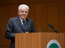 La visita del presidente Sergio Mattarella all'Università dell'Insubria