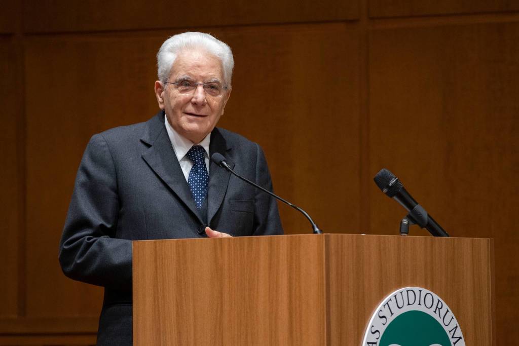 La visita del presidente Sergio Mattarella all'Università dell'Insubria