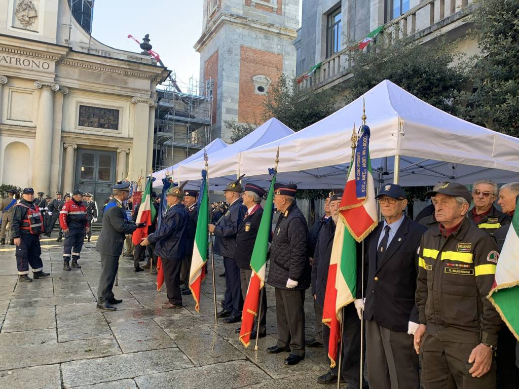 Le celebrazioni del 4 novembre a Varese 