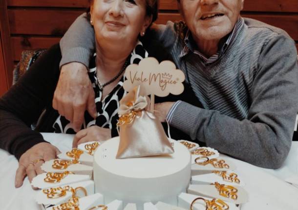 Auguri a Lella e Nico per i 50 anni di matrimonio