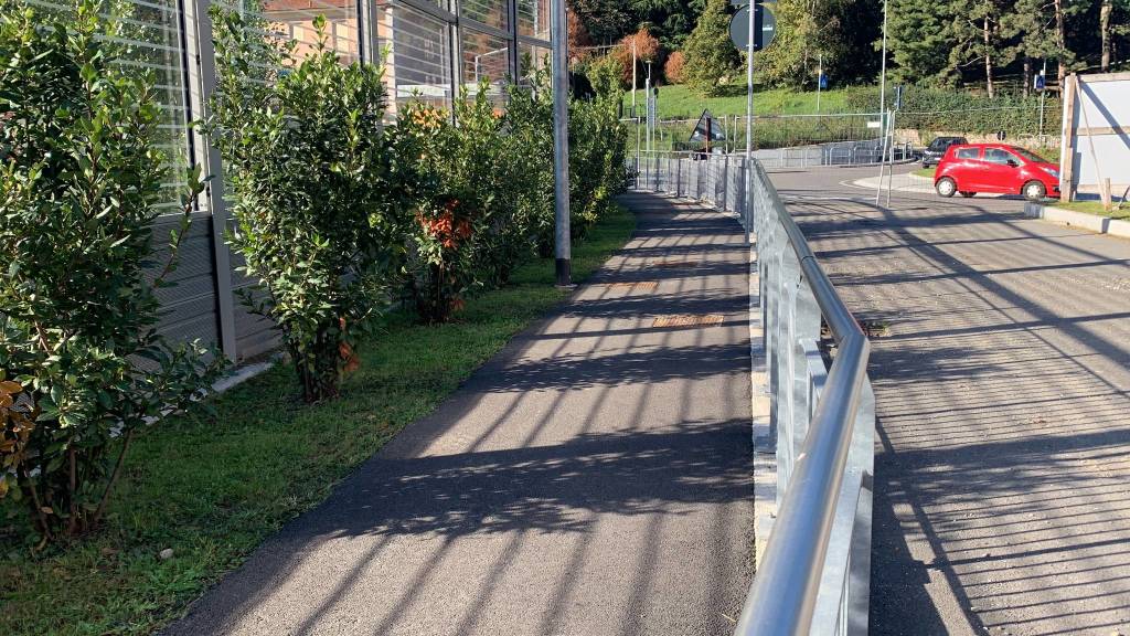Nel catniere della terza rotonda esselunga, in via di ultimazione