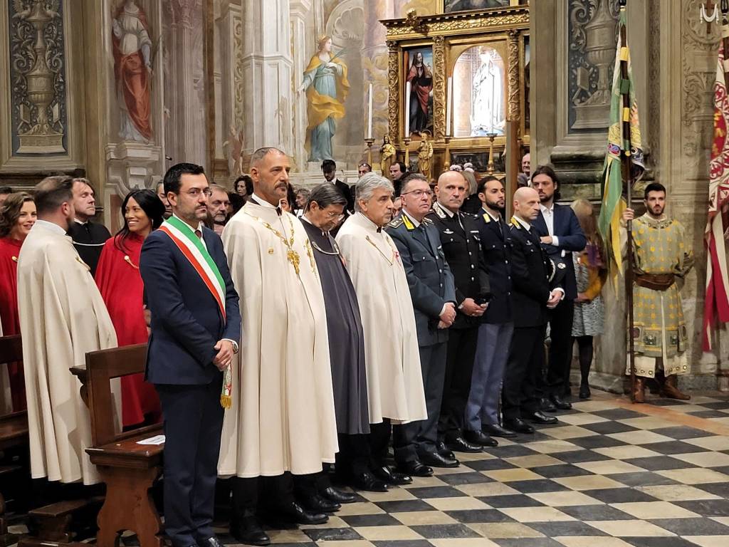 Palio di Legnano - Investitura religiosa della reggenza della contrada San Magno