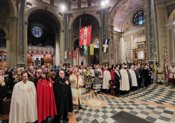 Palio di Legnano - Investitura religiosa della reggenza della contrada San Magno