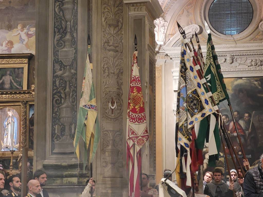 Palio di Legnano - Investitura religiosa della reggenza della contrada San Magno