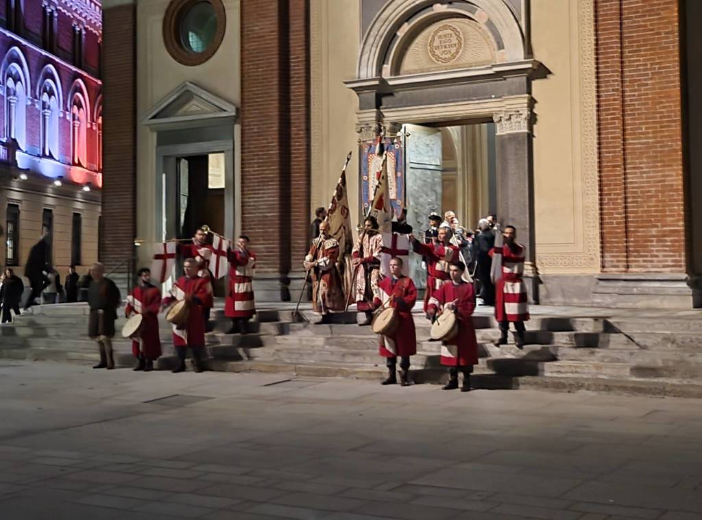 Palio di Legnano - Investitura religiosa della reggenza della contrada San Magno