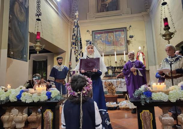 Palio di Legnano - Investitura religiosa della reggenza della contrada San Martino