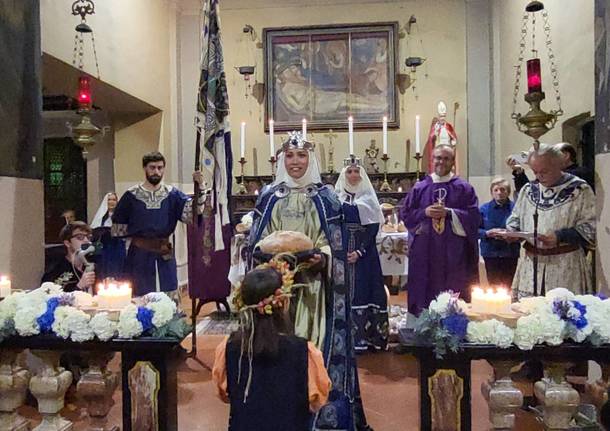 Palio di Legnano - Investitura religiosa della reggenza della contrada San Martino