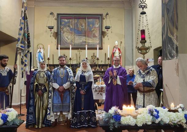 Palio di Legnano - Investitura religiosa della reggenza della contrada San Martino