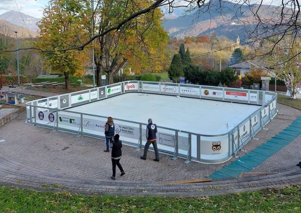 pista ghiaccio cuasso al monte