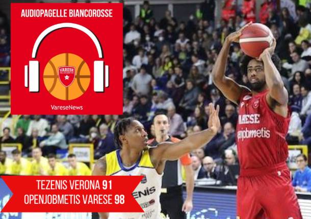 podcast audiopagelle biancorosse verona varese basket