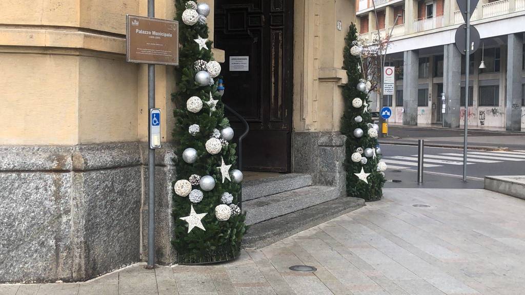 Prende forma il Natale a Legnano con alberi addobbati in centro e in periferia
