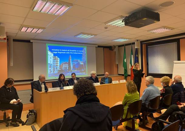 Presentazione della legge regionale sulla vita indipendente