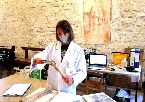 Ritrovamenti archeologici alla Chiesa San Biagio di Cittiglio 