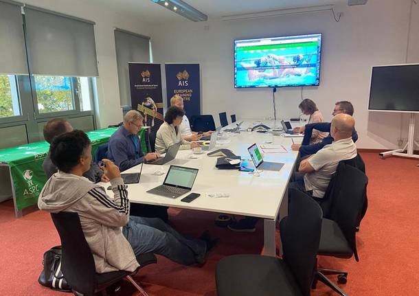 riunione sportivi internazionali all'hub australiani
