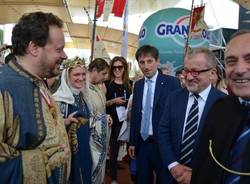 Roberto Maroni al Palio di Legnano