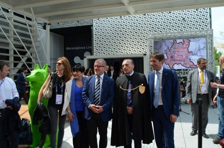 Roberto Maroni al Palio di Legnano