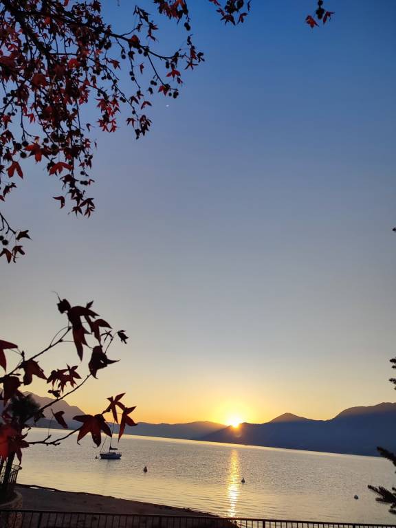 tramonto di Luino