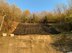 Vedano Olona - I lavori alla rotonda del Marone