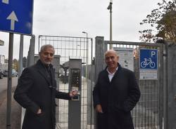 Velostazione da 36 posti nella stazione di Cislago