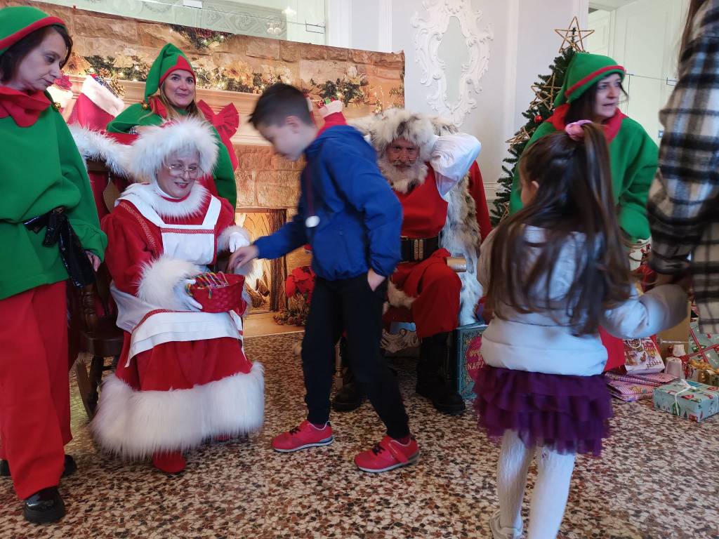 viaggio del cuore di Babbo Natale - partenza