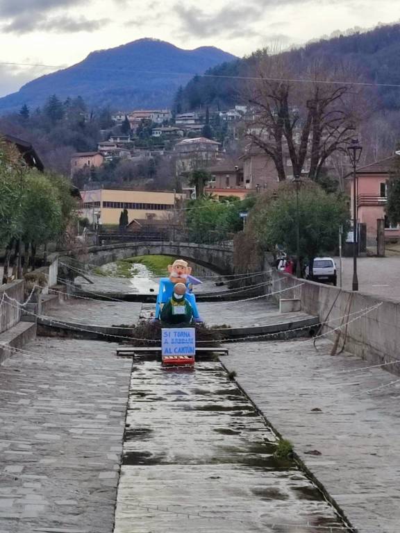 A germnignaga "se brusa ul vecc"