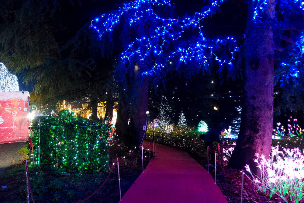 A Leggiuno l'incanto delle Lucine di Natale 