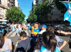 Argentina - La gioia dei tifosi per la finale dei Mondiali