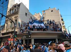 Argentina - La gioia dei tifosi per la finale dei Mondiali