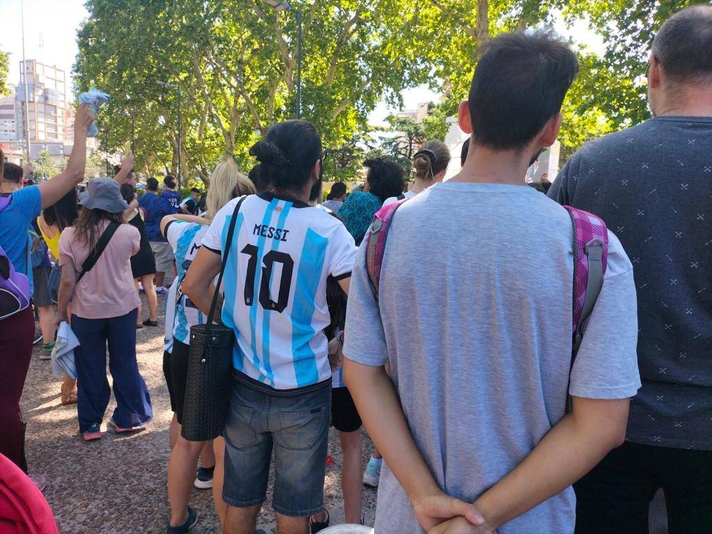 Argentina - La gioia dei tifosi per la finale dei Mondiali